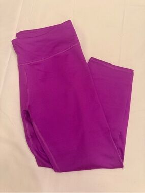 High-Rise Purple Workout Leggings - Women's Active Leggings